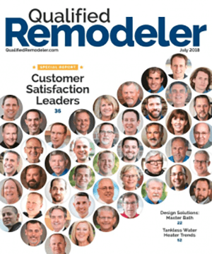 Qualified Remodeler Satisfaction Leaders 2018