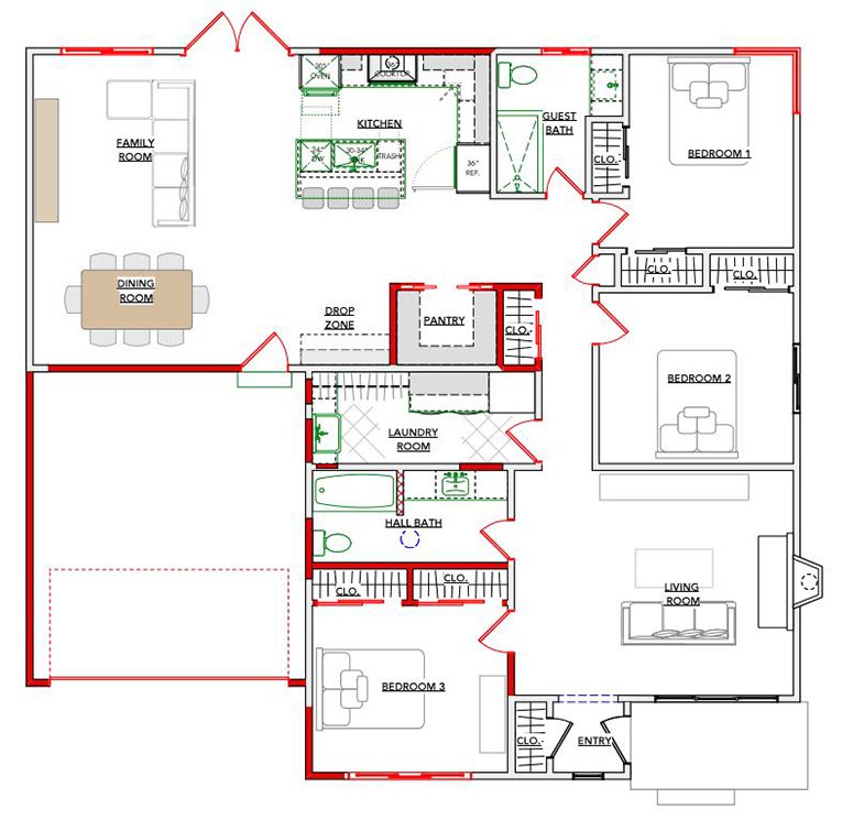 Brunetti_proposed adu garage conversion plan