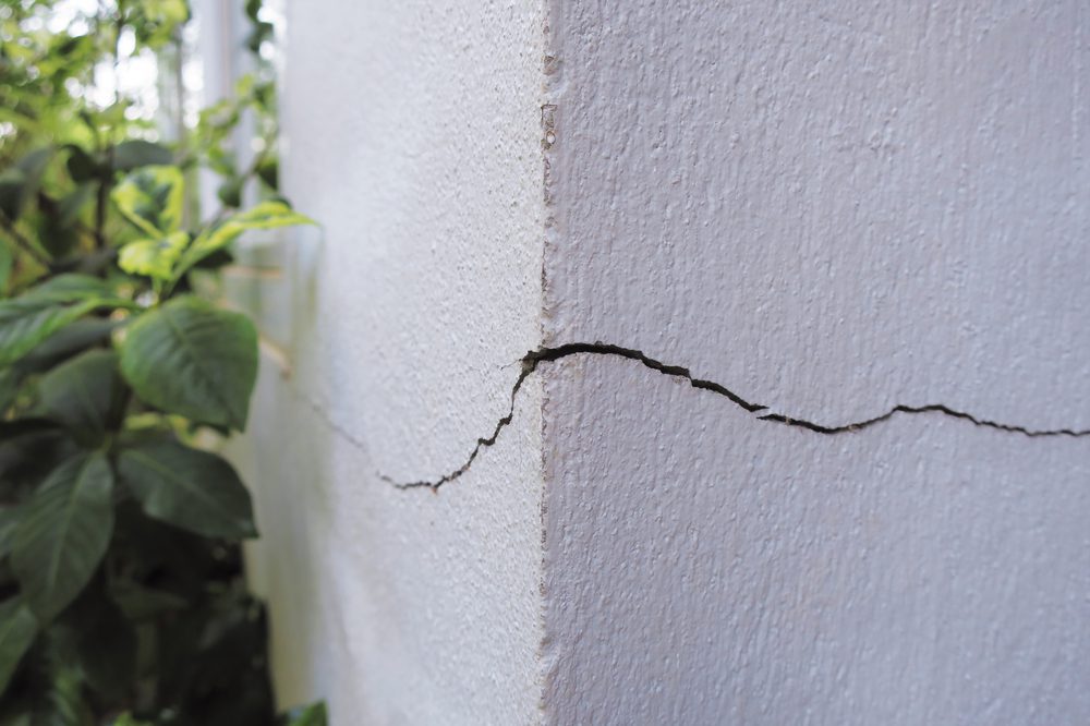 Cracks in your house facade could indicate structural issues