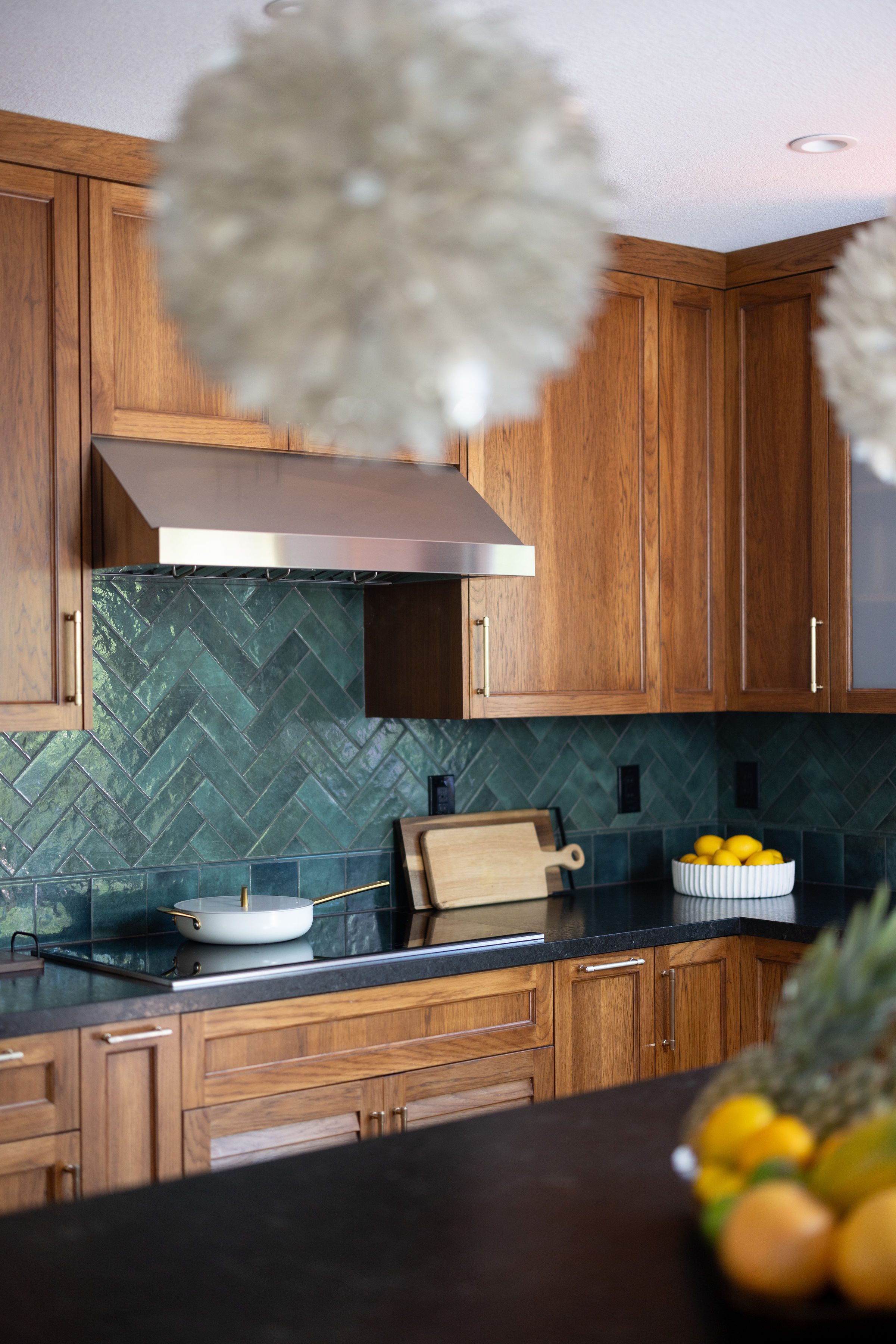 Tile backsplash can make a statement