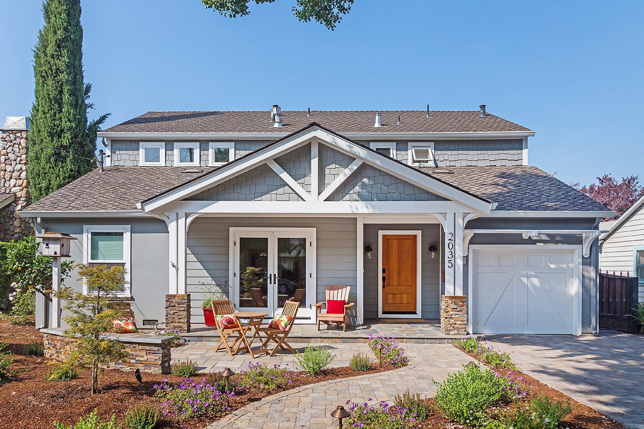 Modern curb appeal remodel for a residence in Santa Clara, California
