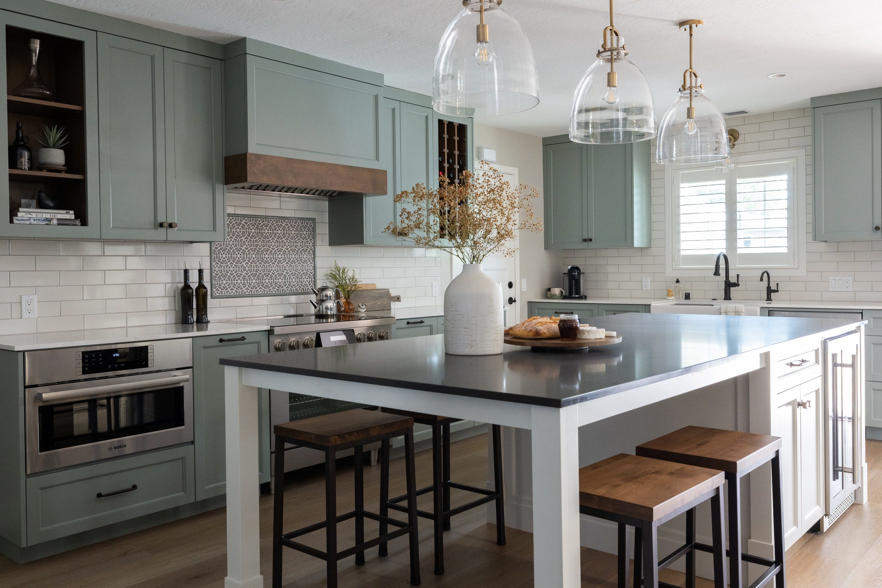 Modern multipurpose dining room in a Santa Clara County home