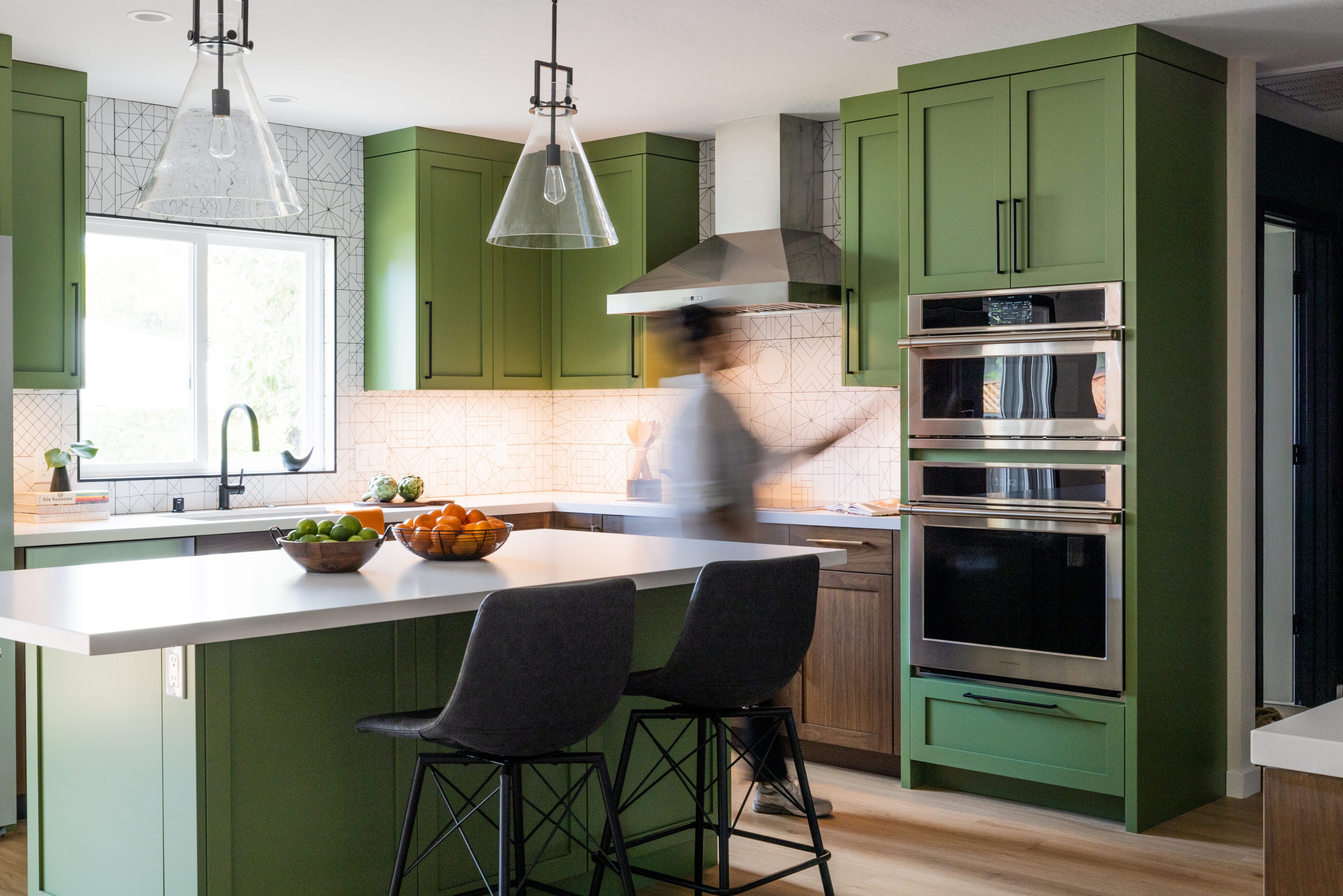 Kitchen Remodeling in Mountain View - Colored Kitchen - Silicon Valley