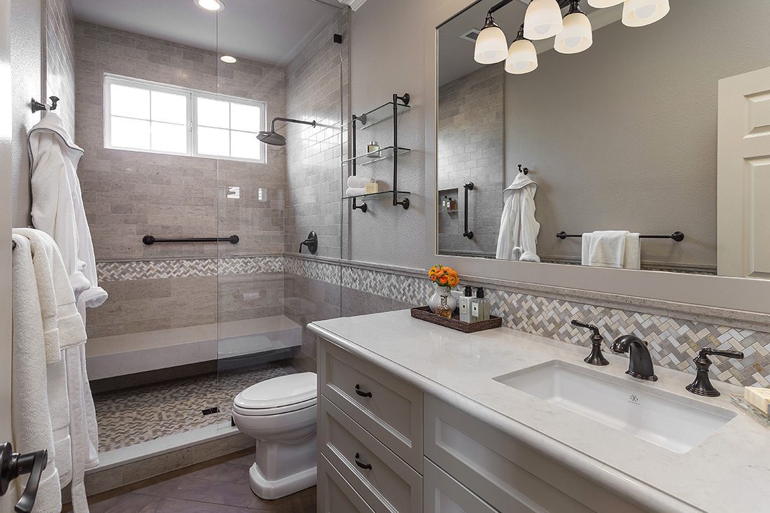 Material Moodboards - Natural Stone Bathroom Silicon Valley